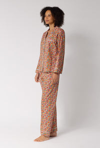 Nell, Annie, & May Long Sleeve Classic Woven Tana Lawn® Pj Set Made With Liberty Fabrics