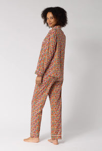Nell, Annie, & May Long Sleeve Classic Woven Tana Lawn® Pj Set Made With Liberty Fabrics
