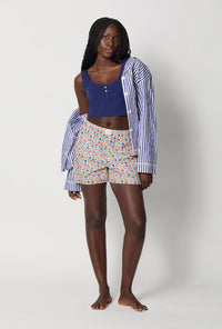 Whimsy Ditsy Woven Cotton Poplin Boxer Short