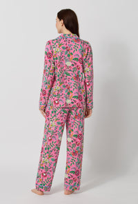 Rifle Paper Co. x BedHead PJs Gracie Long Sleeve Classic Stretch Jersey Pj Set