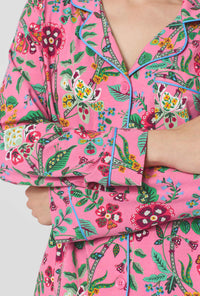 Rifle Paper Co. x BedHead PJs Gracie Long Sleeve Classic Stretch Jersey Pj Set