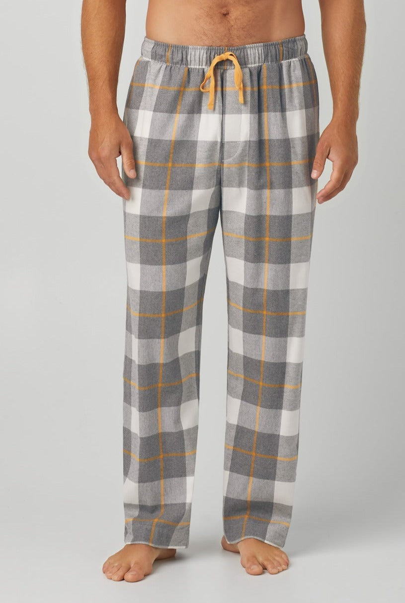 Vintage Plaid Men's Woven Cotton Portuguese Flannel Pant - Bedhead Pajamas