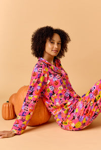 Pumpkin Patch Party Long Sleeve Classic Stretch Jersey Pj Set