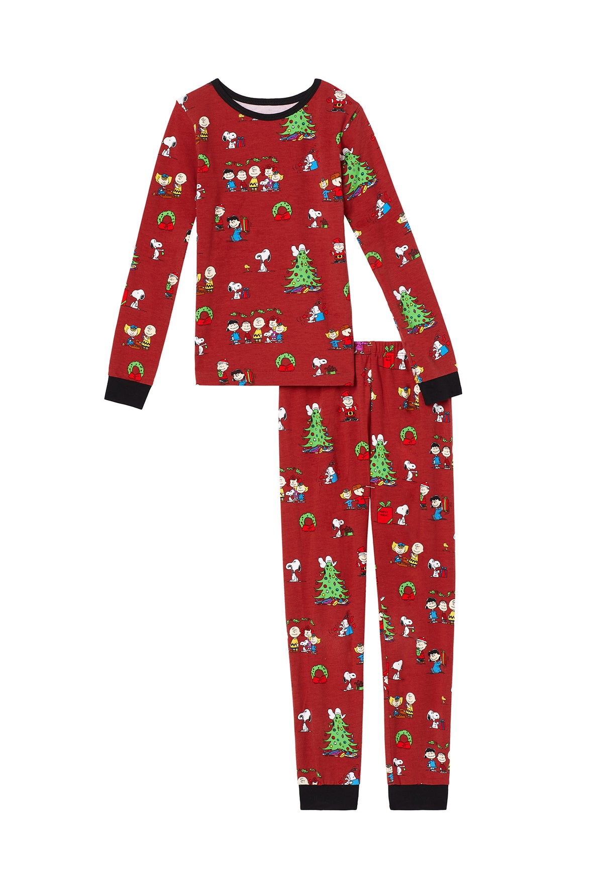 Christmas Chic Long Sleeve Classic Stretch Jersey PJ Set - Bedhead