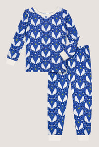 Owl Be Back Long Sleeve Stretch Jersey Kids Pj Set