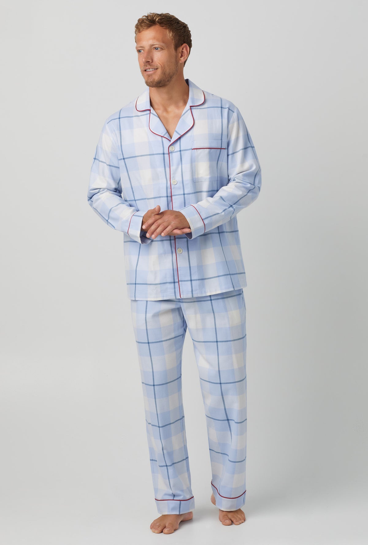 Regular Fit Flannel pyjamas
