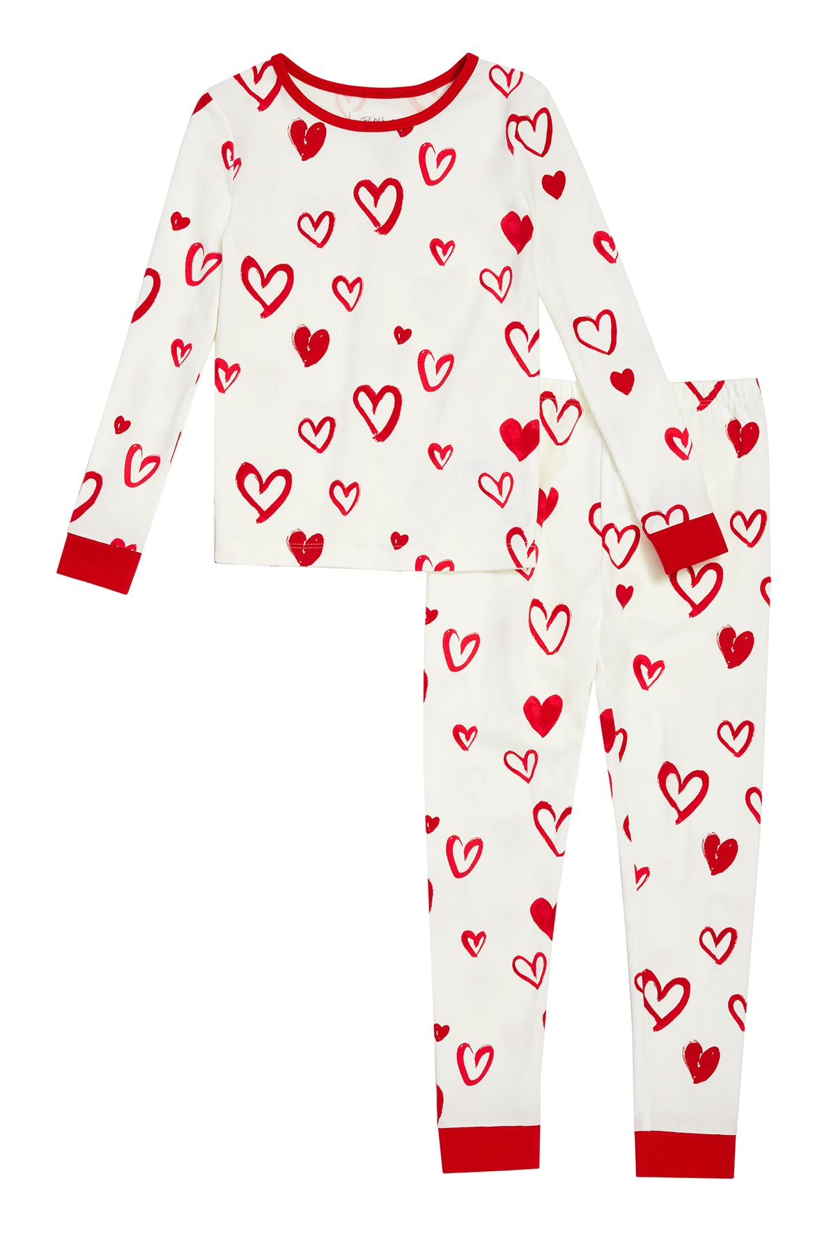 Love is in the Air Long Sleeve Stretch Jersey Kids PJ Set