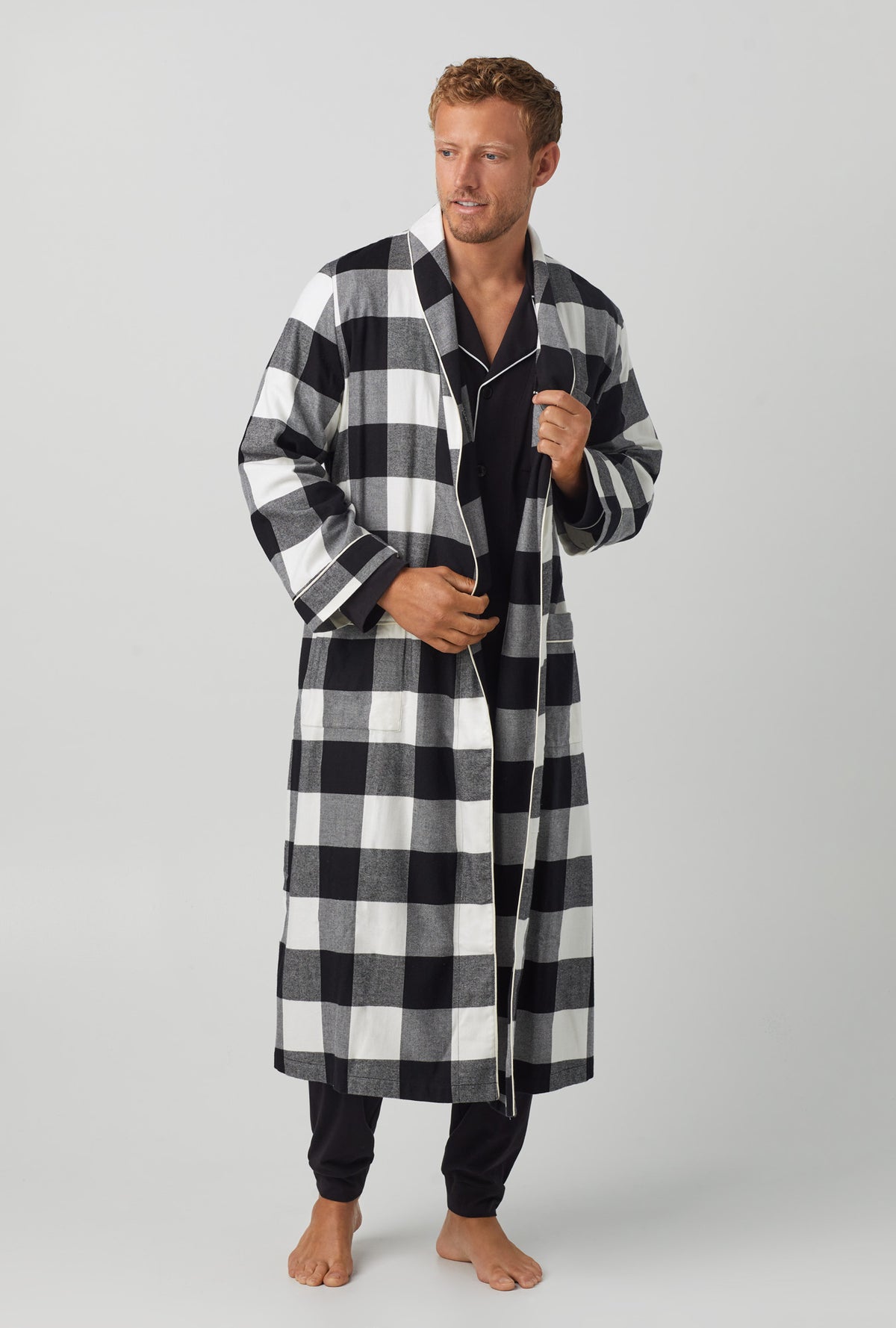 Plaid Flannel Robe