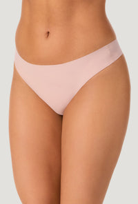 A lady wearing Nude Free Cut Micro Thong Underwear
