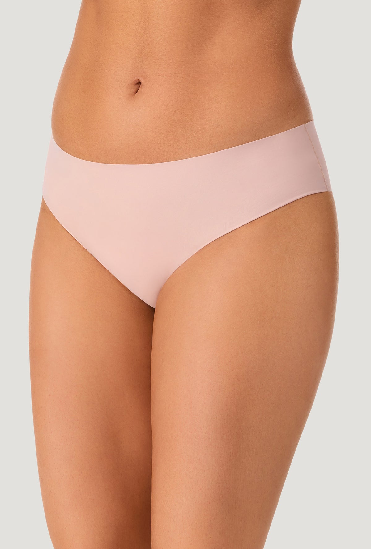 A lady wearing Nude Free Cut Micro Hipster Underwear