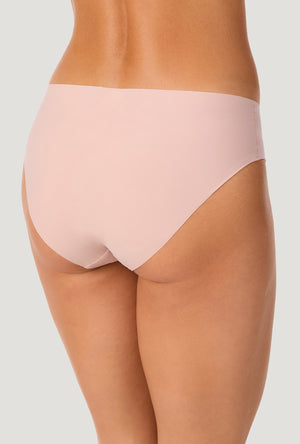 A lady wearing Nude Free Cut Micro Hipster Underwear back view