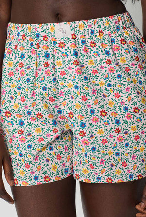 Whimsy Ditsy Woven Cotton Poplin Boxer Short