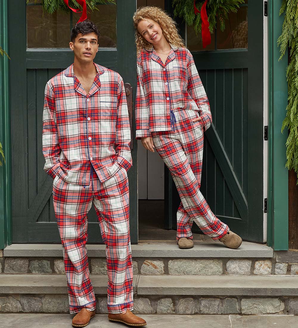 Bedhead Pajamas Original Fit Festive Tartan Pajama Pants - S