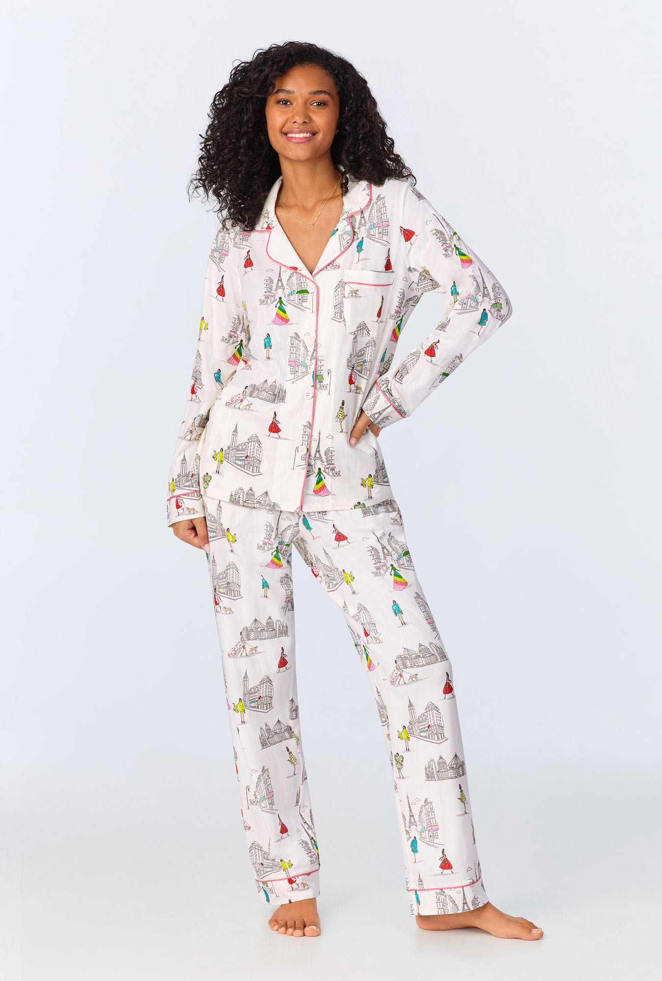 送料無料 ベッドヘッドピージェー Bedhead PJs レディース 女性用 ファッション パジャマ 寝巻き Long