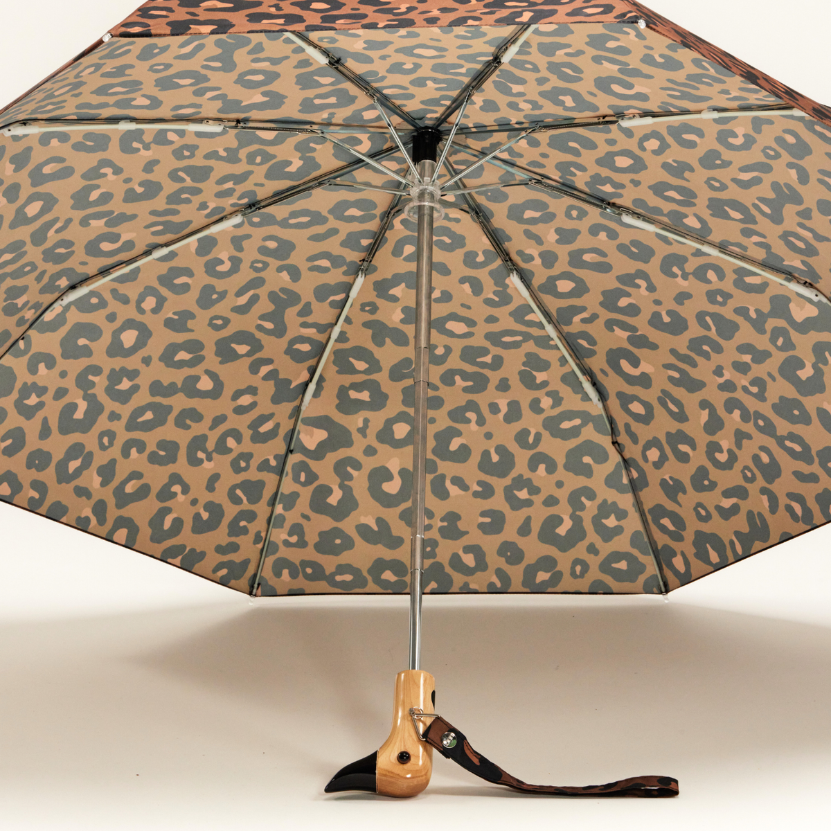 NEW! Leopard Print Sustainable Original Duckhead Umbrella
