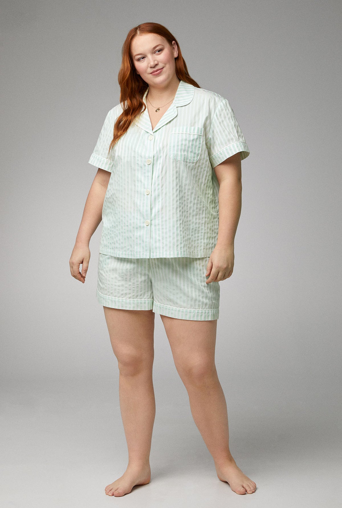 BedHead Pajamas Women's Classic Stripe Pajama Set, Blue 3D, XS at   Women's Clothing store
